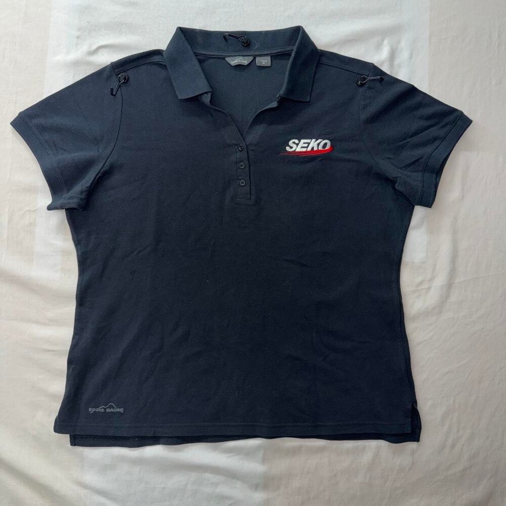 Eddie bauer black polo